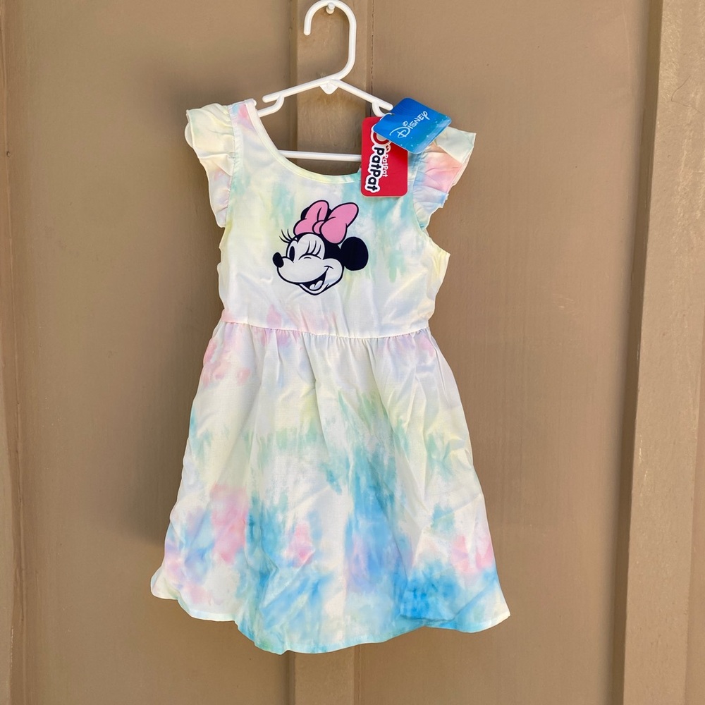 Disney Minnie Mouse Tie-dye Gradient Kid Dress
